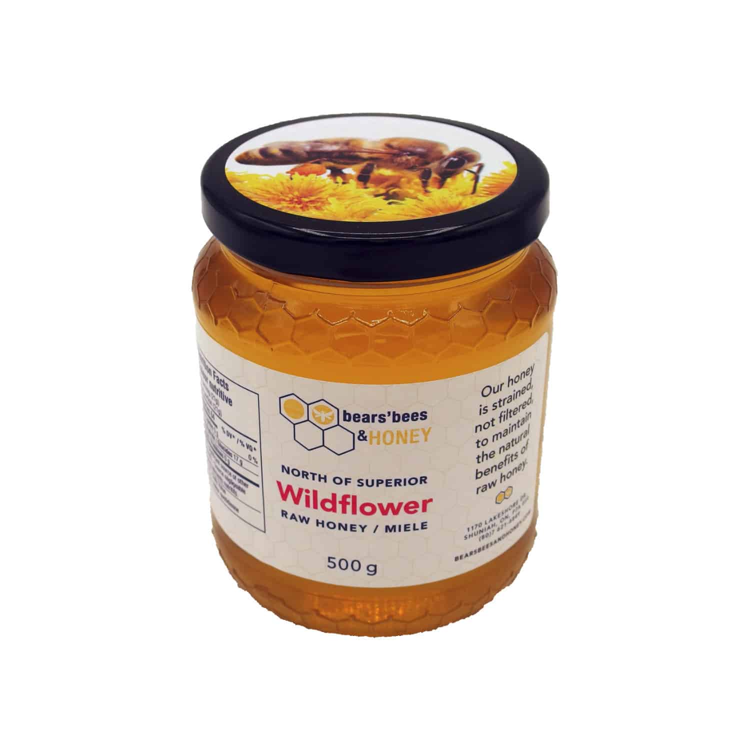 North of Superior Wildflower Raw Honey from Bears' Bees & Honey